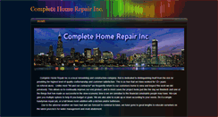 Desktop Screenshot of completehome.pro